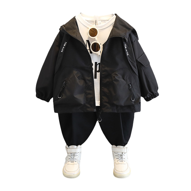 5777 chaquetas para niños modelos de primavera y otoño 2025 nuevo estilo estilo occidental para niños al aire libre hermosa chaqueta de moda chaqueta para bebé