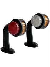 拖挂卡车LED侧标志灯前后示廓灯指示灯边灯汽车房车改装配件大全