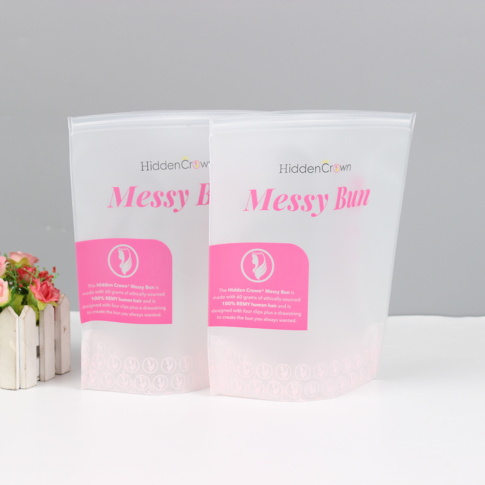 磨砂透明拉链袋EVA自封袋衣服装哑光PVC包装袋拉骨袋饰化妆品袋子