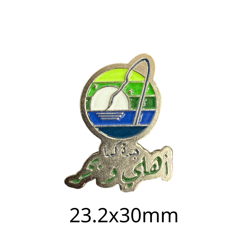 Insignias metálicas transfronterizas, pegatinas para teléfonos móviles, broches, Copa Mundial, Liga de Campeones, club de fútbol, insignias del Real Madrid, insignias del Liverpool al por mayor