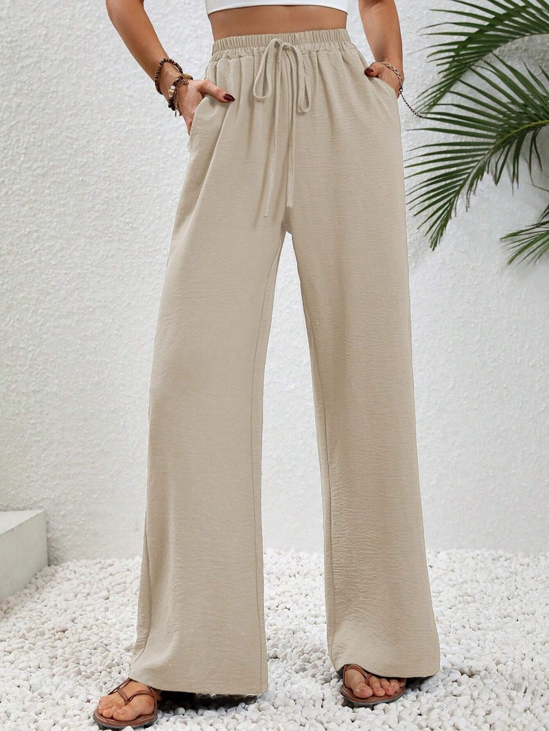 Women's Daily Streetwear Solid Color Full Length Casual Pants Straight Pants display picture 13