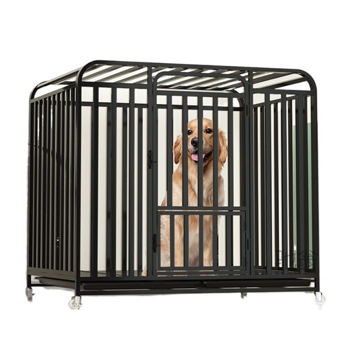 Large Dog Crate for Outside, Reinforced for Golden Retriever and Labrador, Medium Dog Crate for Pets