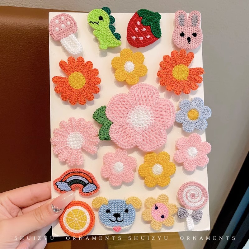 El pelo roto de las niñas artefacto de dibujos animados Velcro bebé de las niñas Linda horquilla sin costuras no duele el pelo flequillo accesorios para el cabello pegajoso