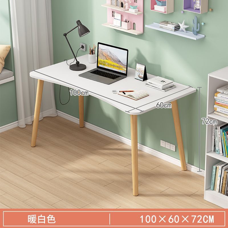 デスクと本棚一体型テーブルと椅子の組み合わせホームシンプルコンピュータテーブルデスクトップ小さなテーブル寝室学習ライティングテーブル|undefined