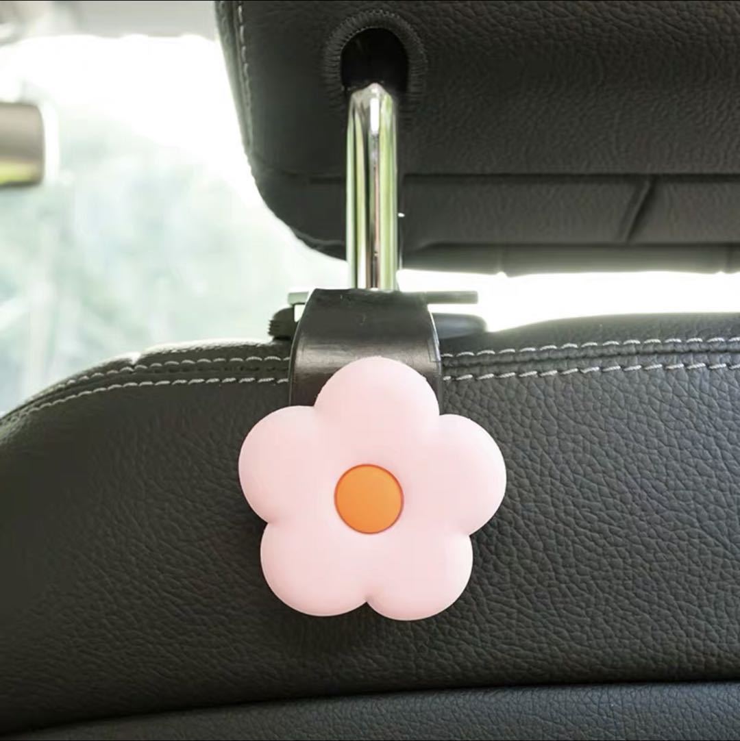 Productos de automóviles creativos, asiento trasero montado en el automóvil, gancho de asiento trasero, gancho de automóvil pequeño, lindo