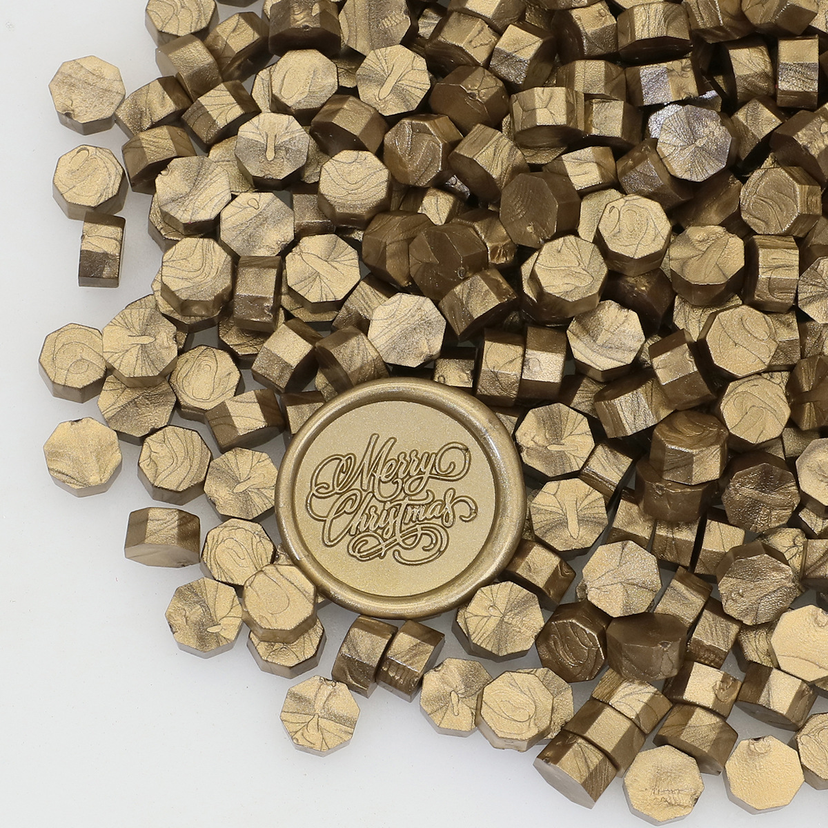 Perlas de Cera Octagonales para Sellos 500g Ecológico