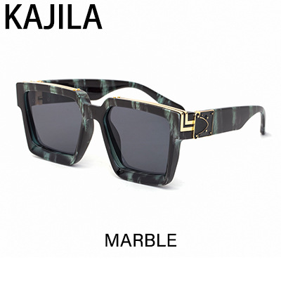 KAJILA Fashion Box Sunglasses Women's Millionaire Sunglasses Men's 86229 European and American Cross-border Men's Sunglasses