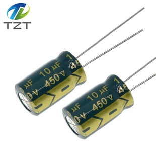 450V10UF���l�����L����늽����10UF 450V 10X17MM �ɴ���400V