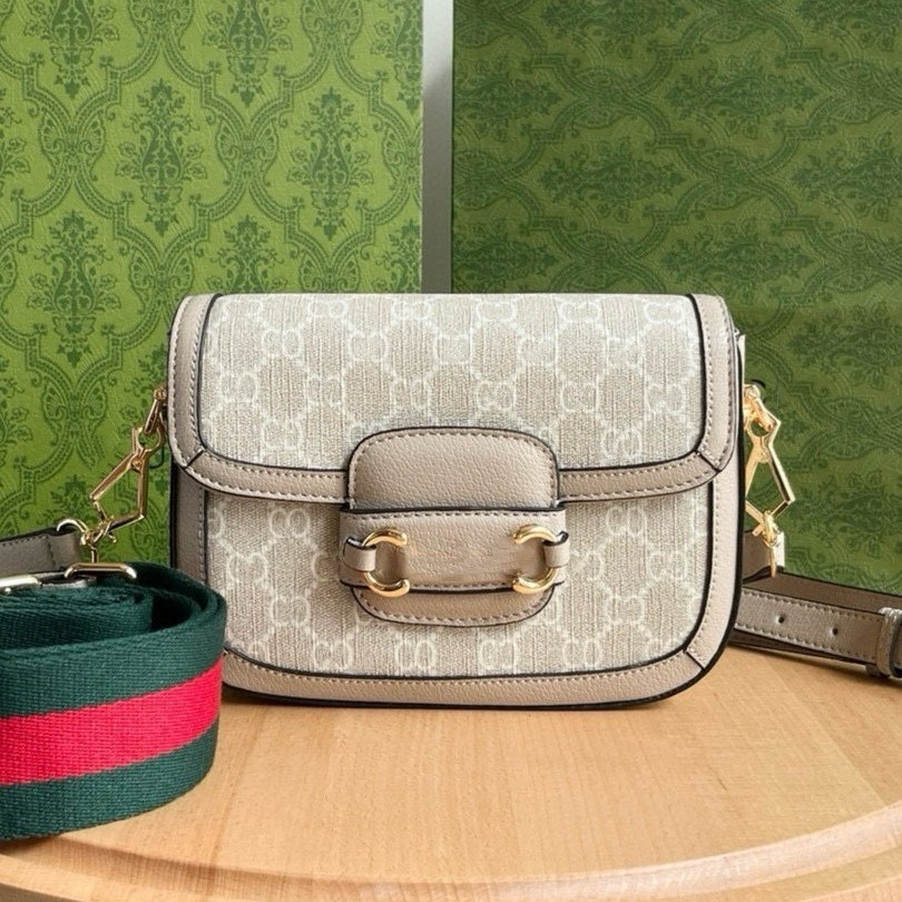 G-Style 1955 Saddle Bag With Double Shoulder Straps, Horsebit Genuine Leather Shoulder & Crossbody Bag For Women, 2025 New Versatile Edition - Thumbnail 3