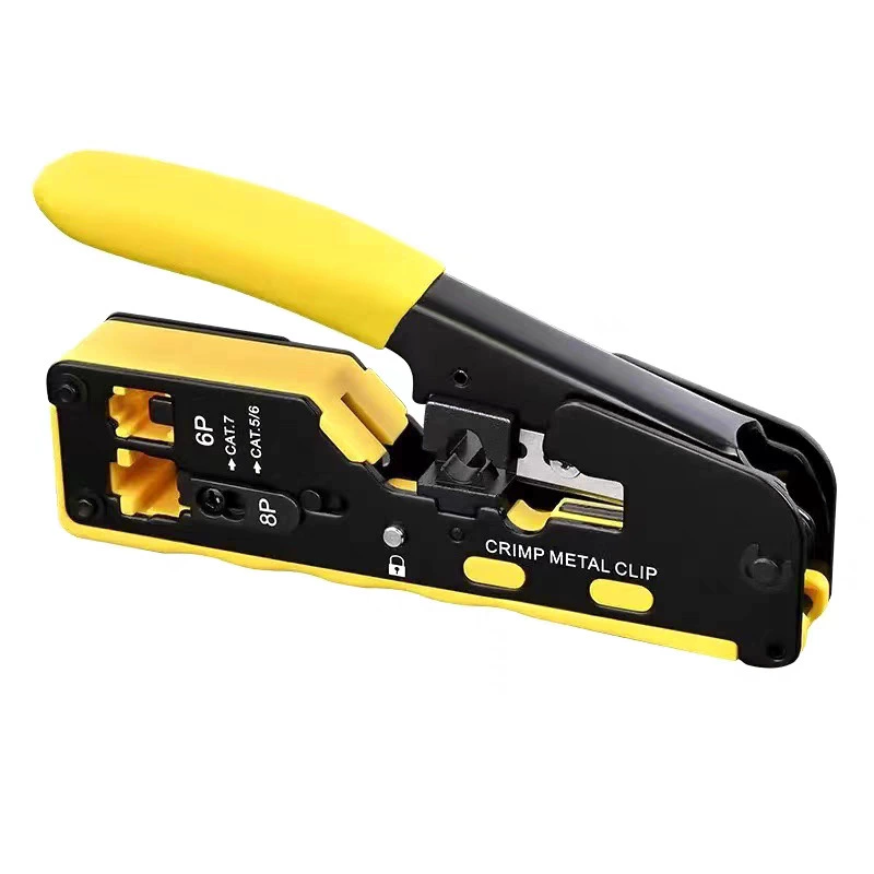 Клещи для проволоки со сквозными отверстиями Клещи для обжима проволоки с перфорированной хрустальной головкой Многофункциональные плоскогубцы для проволоки 6P 8P Плоскогубцы двойного назначения