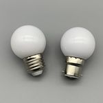 G45贴片小白泡1W 220V 110V 24V 12V 露营天幕灯串氛围灯跑马灯庆