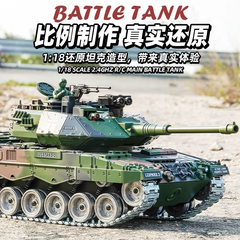 Танк, металлическая toy-car, ступица, пуля для мальчиков, радиоуправляемая машина, (торговля через границу), Германия, можно запускать
