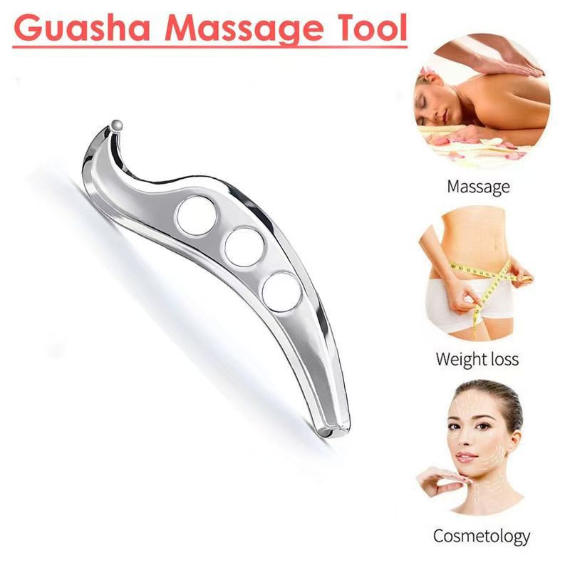 Three-Hole Bird-Shaped Knife Multi-Functional Full-Body Massage Yoga Pilates Beauty Salon Professional Relaxation Fascia Knife