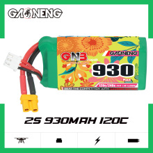 GNB高能930mAh 2S 7.4V 120C涵道穿越机航模FPV高倍率锂离子电池