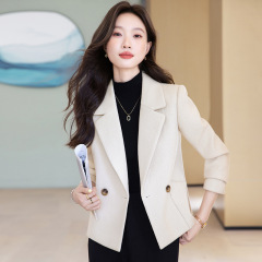 短款西装外套女小个子2025秋冬新款气质女神范休闲百搭小西服上衣
