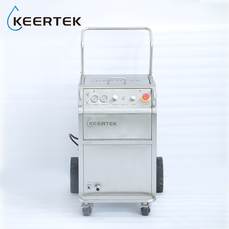 Dry ice cleaning machine, pure pneumatic, for industrial pipeline valves, heavy oil stains, dry plastic deburring, dry ice blasting cleaning Dry ice cleaning machine, pure pneumatic, for industrial pipeline valves, heavy oil stains, dry plastic deburring, dry ice blasting cleaning