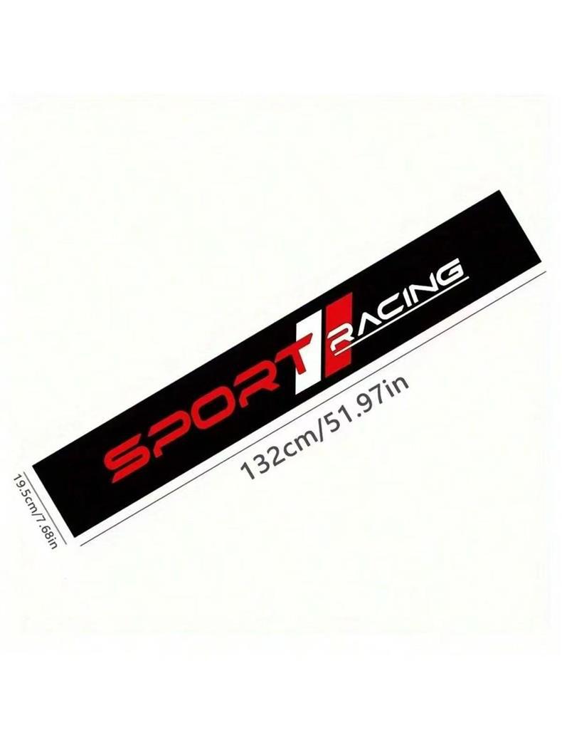 Cross-Border Universal Car Front Windshield Stickers, Personalized Decorative Stickers for the Front Windshield, Sunshade Light-Blocking Modified Car Stickers