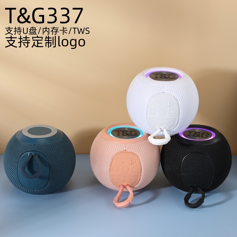 TG337 bluetoothスピーカー円形布芸デスクトップ小音響家庭用無線屋外bluetooth音響音が大きい|undefined