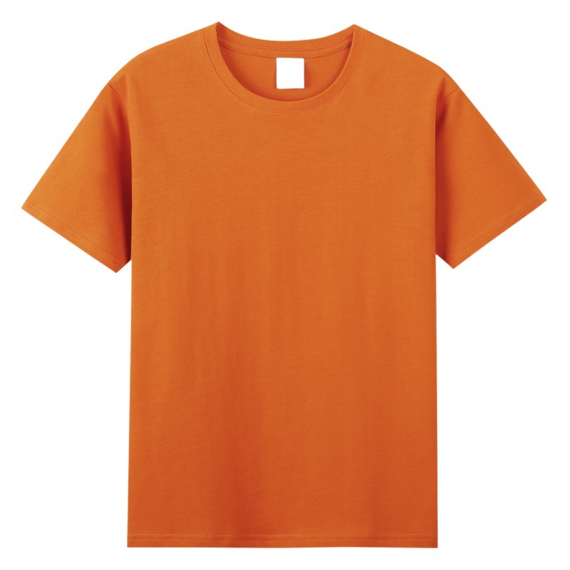 Guangzhou D almacén 210g 40 doble hilo peinado algodón de manga corta Camiseta al por mayor más tamaño de algodón camisa cultural