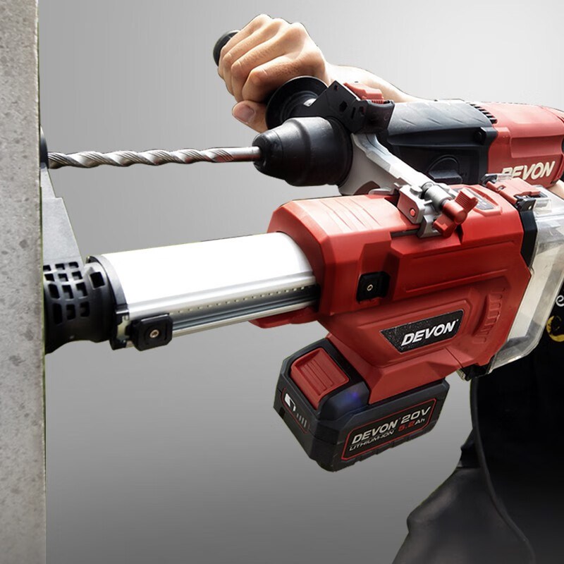 Gran taladro eléctrico doméstico colector de polvo de perforación gran herramienta eléctrica de limpieza de polvo de pequeña superficie de pared