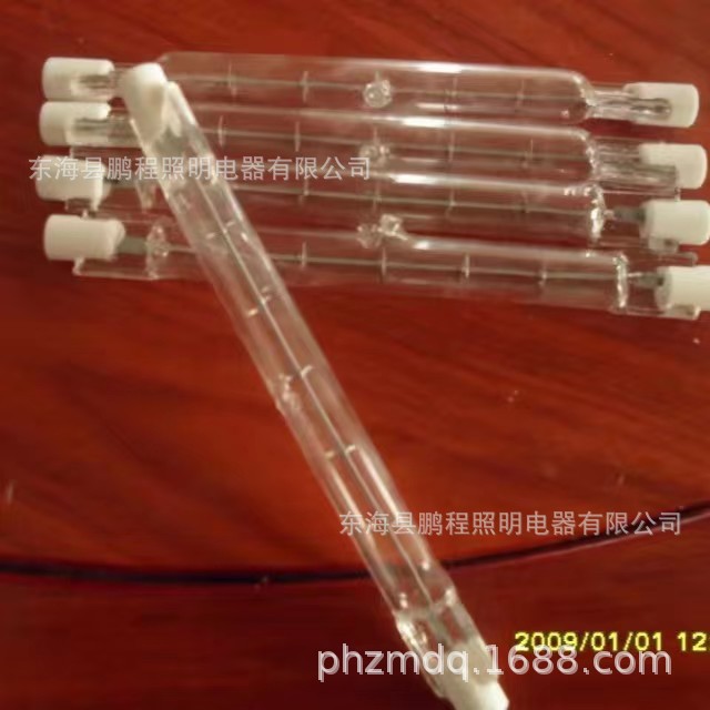 Pin de fábrica 118 tipo superior 500W yodo lámpara de tungsteno lámpara halógena calentador de tubo de cuarzo ventas directas de la fábrica digno de confianza