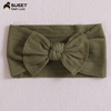 Jewelry, children's hair accessory, nylon headband with bow, European style