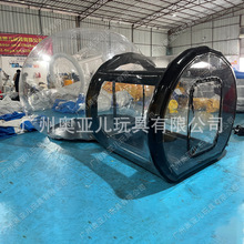 定制充气透明帐篷户外露营民宿网红拍摄道具球形泡泡屋帐篷厂家
