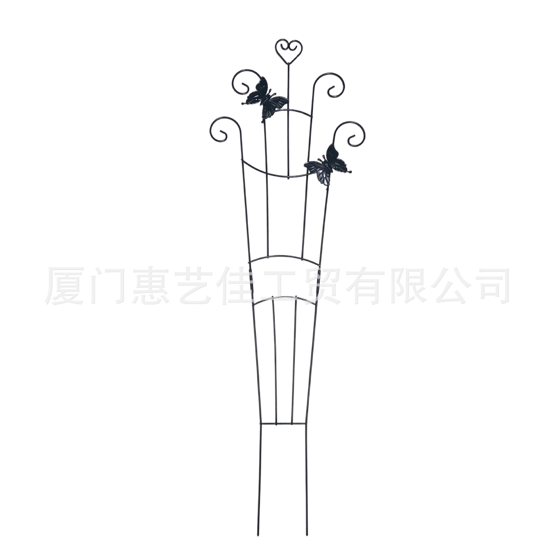 In-Stock Outdoor Potted Plant Metal Trellis Plant Climbing Frame Creative Stackable Flower Stand Gardening Climbing Plant Support