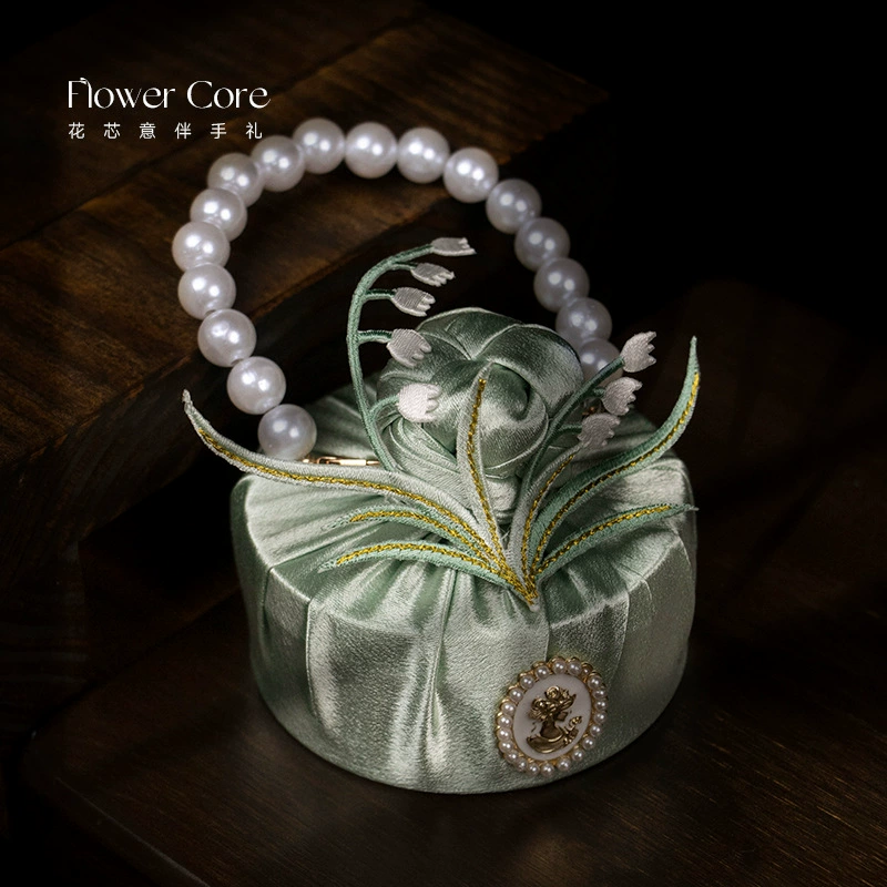 Сахарница свадебная коробка для конфет в европейском стиле 2024 новый стиль фуросики сувенир