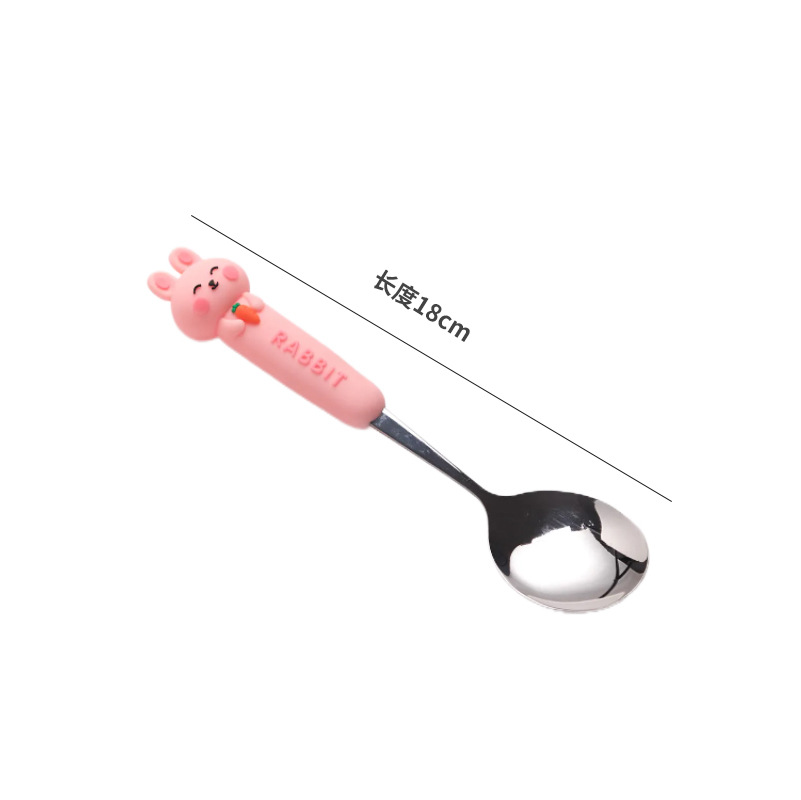 파우더 토끼 숟가락