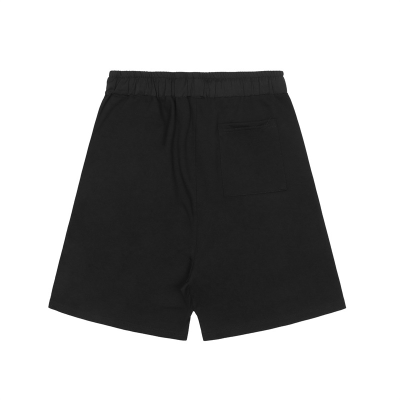 Pantalones Cortos con Cordón FG7C de Tela de Rizo Holgados para Verano image 3