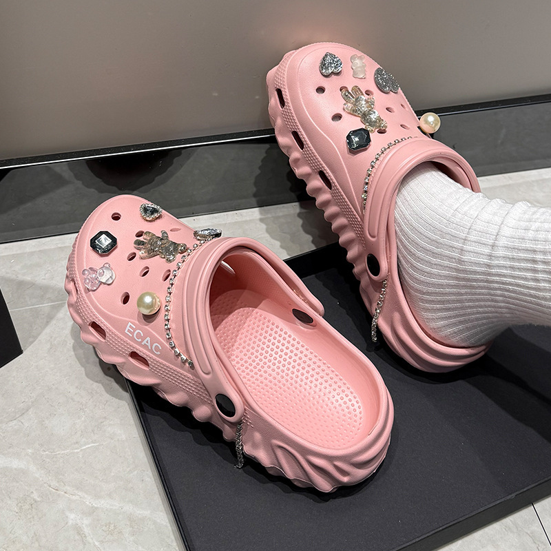 크리스탈 베어 핑크