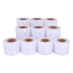 Factory direct supply 5cm/10cm small winding film daily necessities cosmetics packaging film pe wire film packaging film