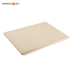 High Temperature Resistant Rectangular Pizza Board Pizza Baking Pan Pizza Stone Cordierite Slate Pizza Stone Food Certification