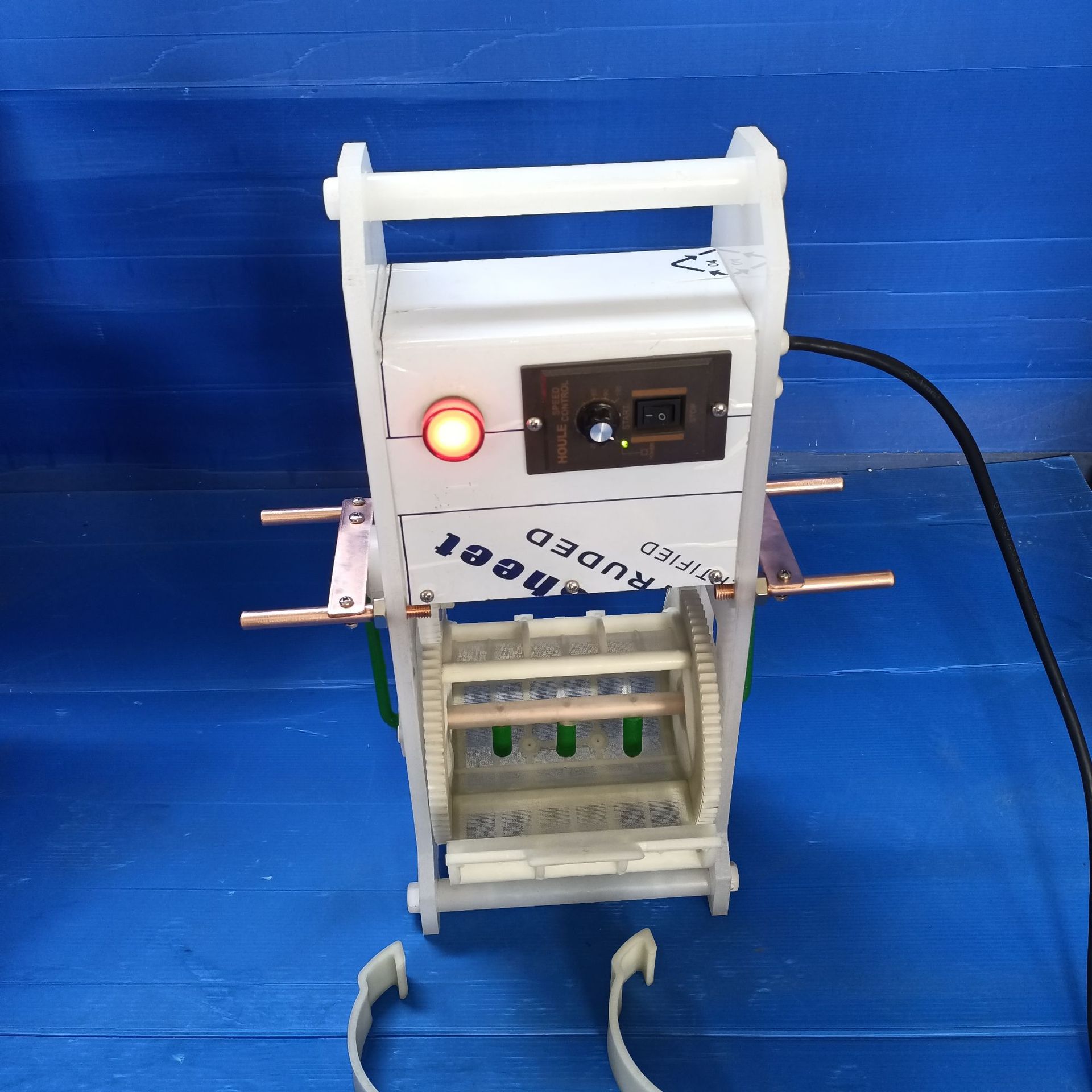 贴片电阻容专用试验电镀化镀酸洗0.3mm滚筒镀笼镀桶自运转滚镀机