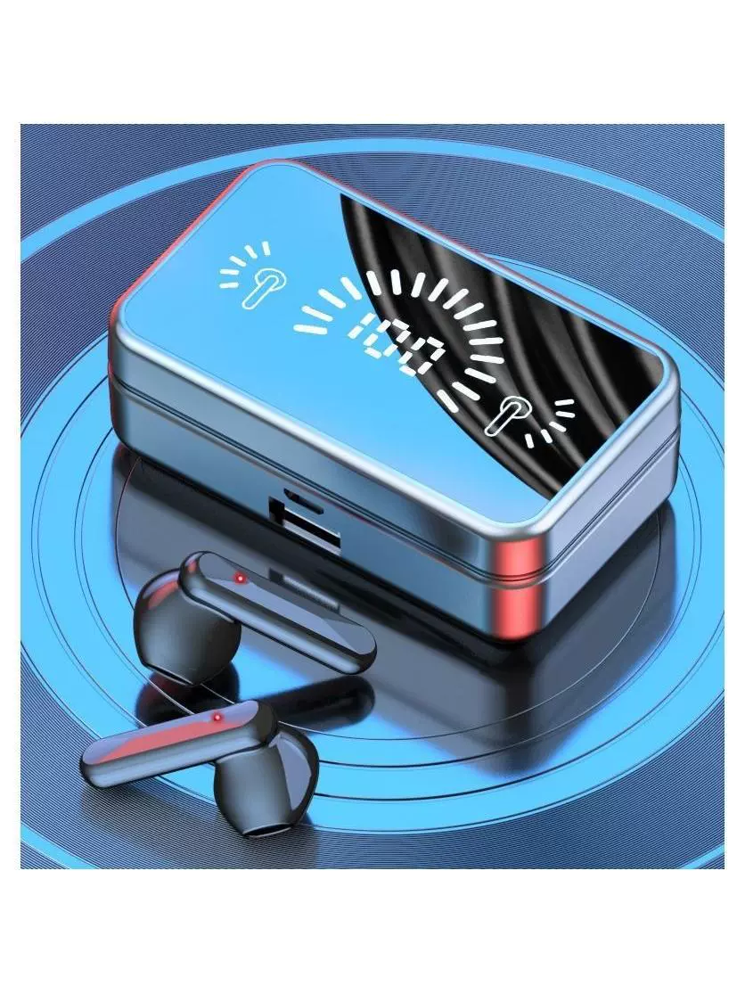 Удлинённые игровые наушники, зеркальный эффект, S20, Bluetooth