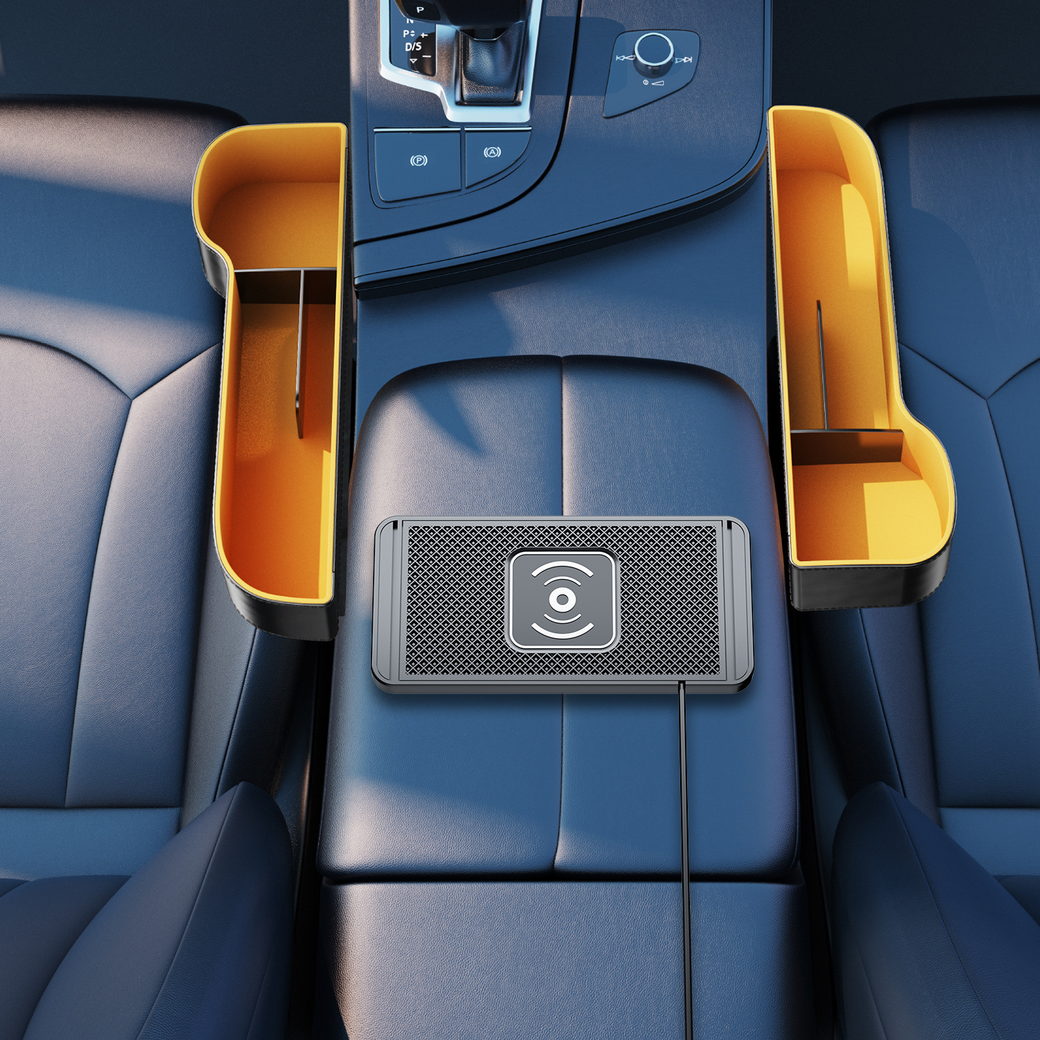 Car Wireless Charger Universal Adjustable For Multiple Models_voghion.com