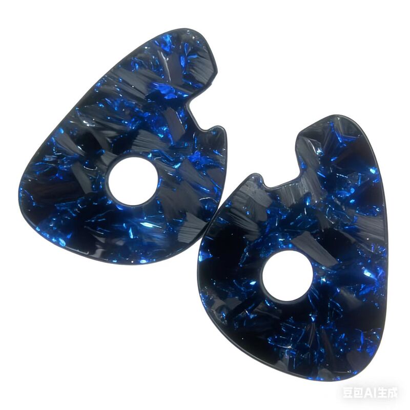 Carbon Fiber Earphones, Carbon Fiber Forged Pattern Earplugs, Colorfulful Carbon Fiber Random Pattern Ear Wire Earphones, Colors Can Be Customized