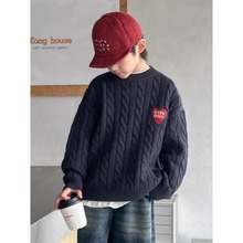 男童毛衣秋冬款2025新款儿童装冬季大童打底针织衫潮男孩冬装内搭