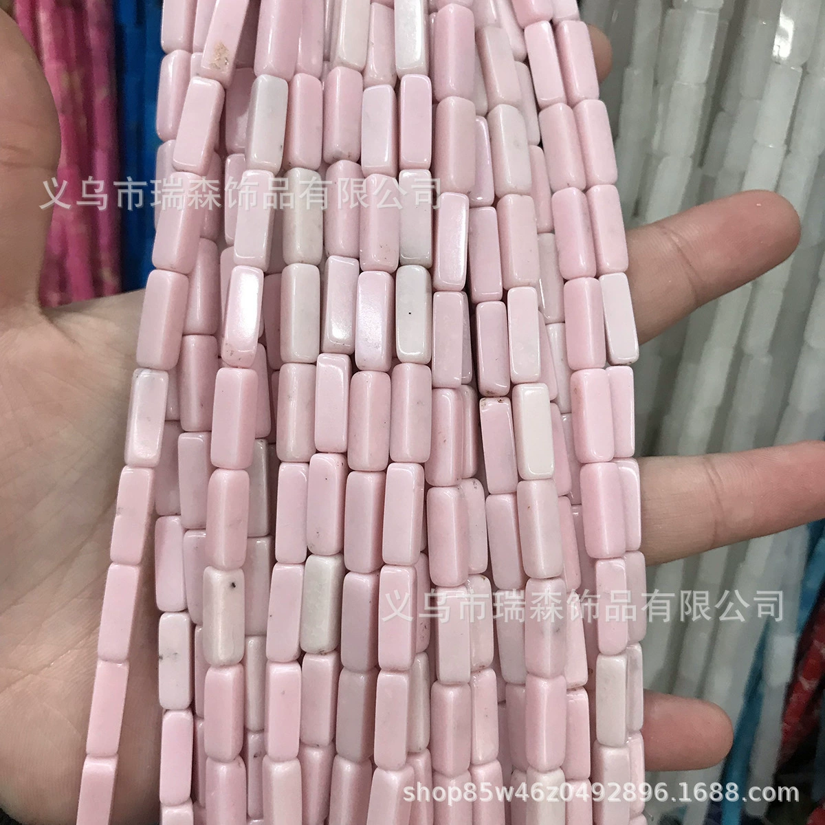Rectangular beads, accessory, accessories, 4×13mm, DIY