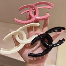 高级感双C抓夹 少女简约鲨鱼夹韩国气质后脑勺盘发夹大号百搭发夹