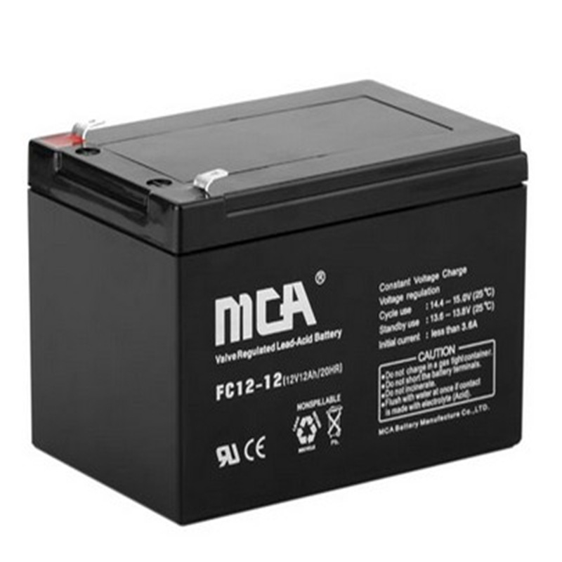 MCA锐牌FC12-12离网光伏蓄电池12V12AH负载供电
