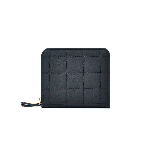 E-commerce  new student wallet cute tofu bag solid color soft leather coin clip large inventory