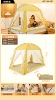 Small quilted tent