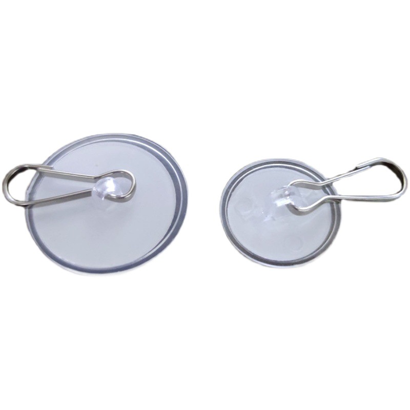 3cm full transparent disc hook hook hanging accessories ceiling ceiling strong traceless hook suction cup factory price
