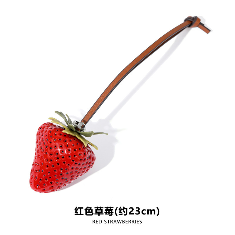 跨境新款SP-181适用于草编包高级感清新百搭高品质仿真树脂挂件|undefined