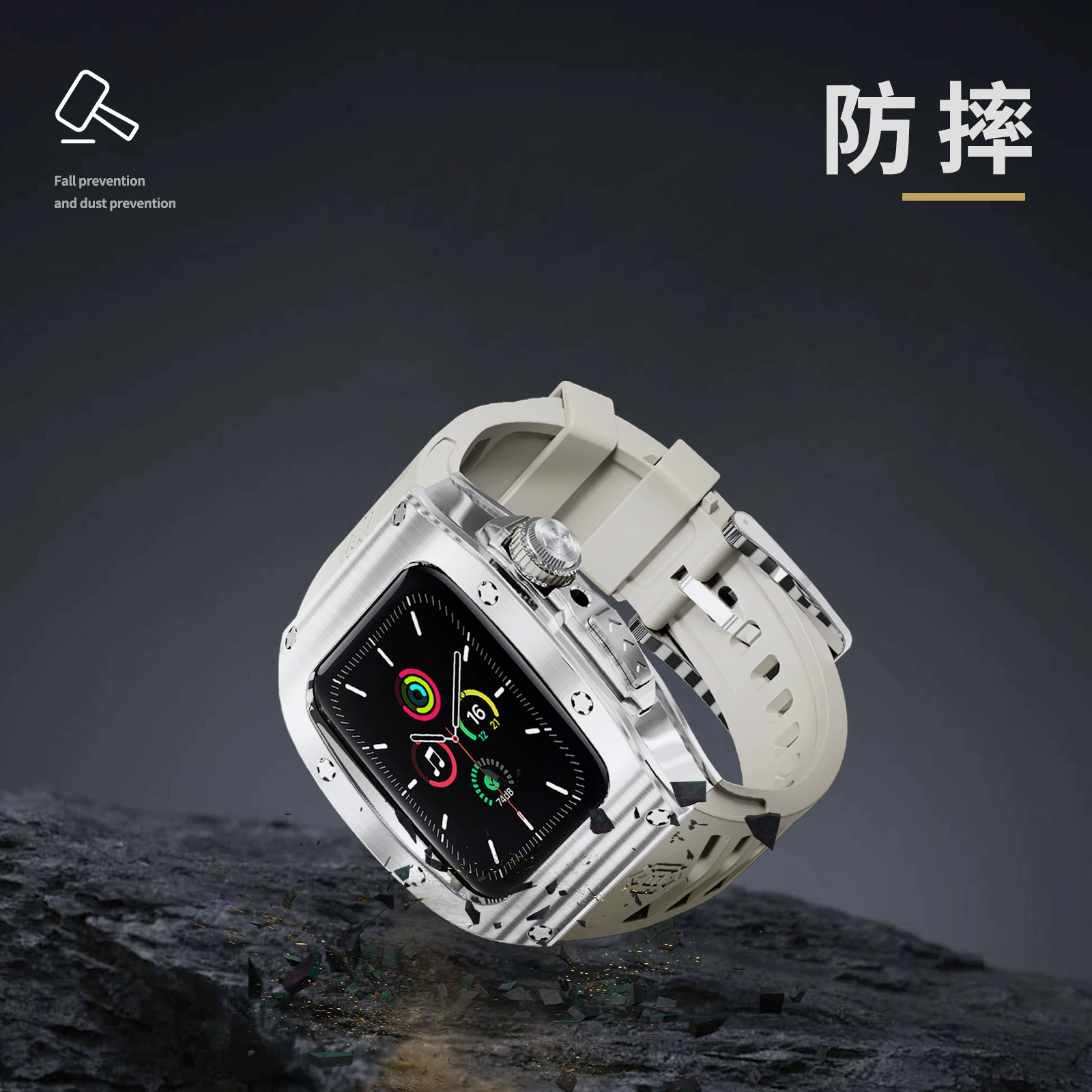 Совместимо с часами Apple Watch и iWatch Ultra49. Защитный чехол Ultra2 от падения, полностью металлический, полностью в комплекте.