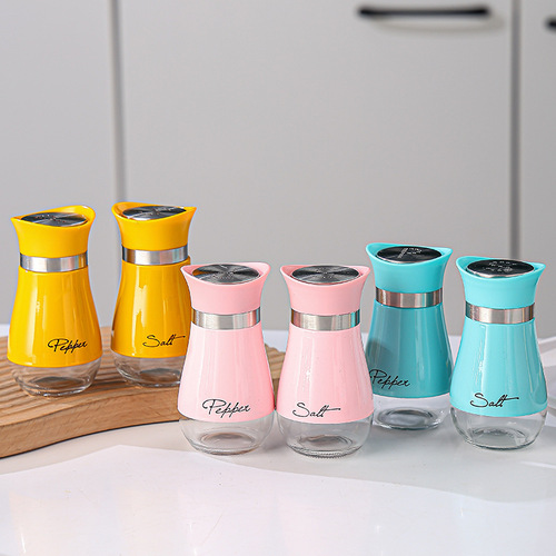 Special stainless steel seasoning bottle, chili salt bottle, barbecue seasoning bottle, airtight moisture-proof pepper powder seasoning jar