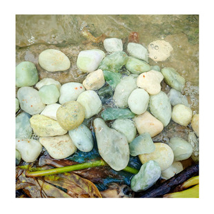 �߶˾Gɫ�Z��ʯ | ���x8-12cm�G��ʯ | ͥԺˮ��/�e�����@�쾰