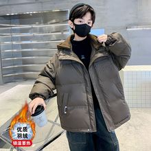 男童羽绒服冬季外套2025新款免洗洋气儿童棉衣冬款男孩冬装棉袄潮